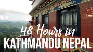 Exploring Kathmandu Nepal I Travel Vlog 002 [upl. by Ledairam]