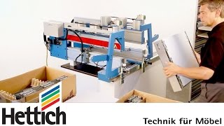 InnoFit 300 Assembly aid for InnoTech drawers made by Hettich [upl. by Adnoloy846]