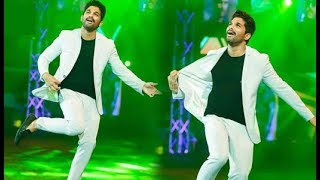 Allu Arjun over Action on Stage [upl. by Kcirdehs]