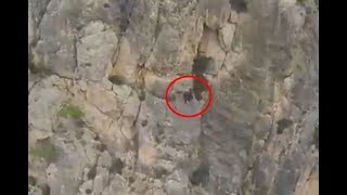 WARNING  Horrifying Base Jump Extreme Accident [upl. by Edurtreg]