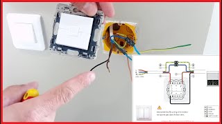 COMMENT BRANCHER INTERRUPTEUR VOLET ROULANTTUTO RACCORDEMENT ET EXPLICATIONS [upl. by Flanna186]