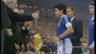 Fussball WM 1990  Deutschland vs Argentinien Finale [upl. by Ahsekram]