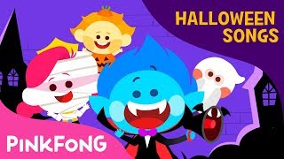 Ten Little Spooky Kids  Halloween Songs  Pinkfong Songs for Children [upl. by Coonan]