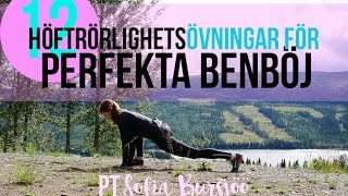 Benböj  12 övningar för höftrörlighet [upl. by Barkley25]