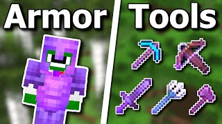 Best Enchantments for All Tools amp Armor in Minecraft 120 [upl. by Evanne7]