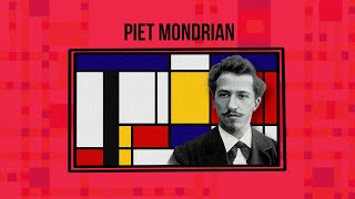 Mondrian inspired Art Lesson Part 1 [upl. by Kesia]