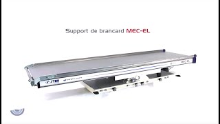 Support de brancards pour ambulances mod MEC EL [upl. by Acirre]