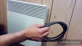 COMMENT BRANCHER UN RADIATEUR ELECTRIQUE [upl. by Atsillak]