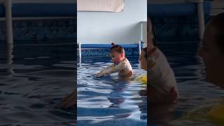 My toddler learns to swim Week 2 [upl. by Dirgni]