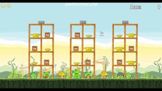 Lets Play Angry Birds Golden Eggs [upl. by Aitrop]