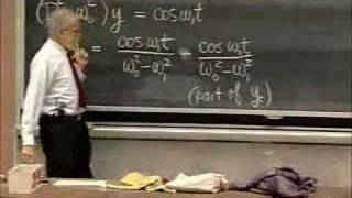 Lec 14  MIT 1803 Differential Equations Spring 2006 [upl. by Legnaesoj842]