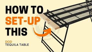 How to setup  DoD  Tequila Table [upl. by Eisele]