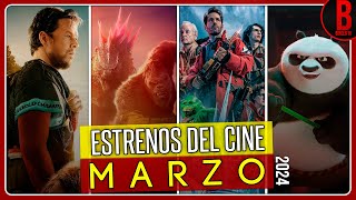 ESTRENOS del CINE MARZO 2024  Películas que se Estrenan en Marzo 2024 [upl. by Simona]