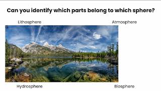 Earths Spheres  Lithosphere Atmosphere Hydrosphere and Biosphere [upl. by Ulrikaumeko]