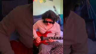 K garu JohnChamlingTV Steverai Mannumyan solo cover electric guitar [upl. by Oiluj282]