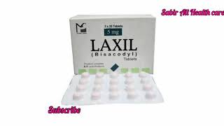 Laxil tablets 5 mg  Bisacodyl  uses side effects and contraindications in urdu and Hindi [upl. by Kamat690]