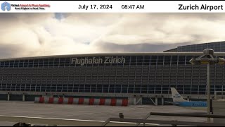 🔴 LIVE  Flughafen Zürich Intl Airport ZRH VR July 17 2024 [upl. by Swen]