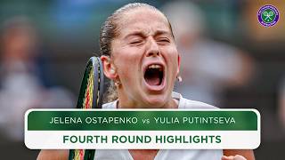 Ruthless from Grand Slam Champ  Jelena Ostapenko vs Yulia Putintseva  Highlights  Wimbledon 2024 [upl. by Bertina]