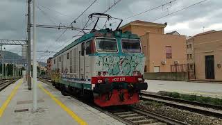 E652 stazione di Sant Agata di Militello Messina [upl. by Ciapha]