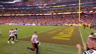 FedEx Field Vlog  In the DREAM SEATS  Cincinnati vs Washington 2021 Preseason Game [upl. by Araiek505]