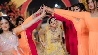 Bangladeshi Holud Night  Asmita amp Raiyan Bhaiya Sangeet  Wedding Mashup Dance  Samir Choreography [upl. by Akcirderf]