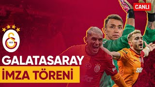 Galatasarayda 5 İmza Birden  Canlı Yayın [upl. by Toscano]