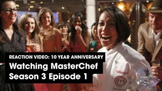 Reaction video Watching episode 1 of Masterchef Season 3 [upl. by Eilema9]