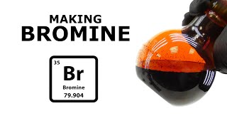 Making Bromine – A Deadly Red Liquid Element [upl. by Landry]