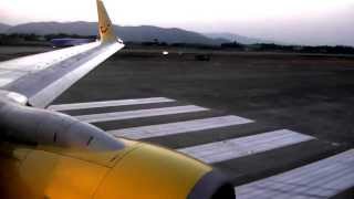 Tuifly 737800 Takeoff from Dalaman to Düsseldorf [upl. by Ydnyc]