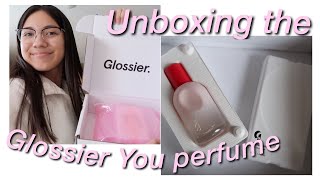 Unboxing the Glossier You Perfume [upl. by Eseeryt]