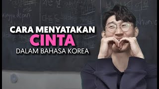 Cara Menyatakan CINTA Dalam Bahasa Korea [upl. by Nitnert462]