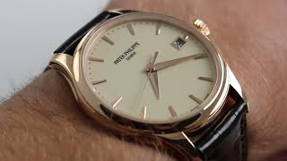 Patek Philippe Calatrava Ref 5227R001 Watch Review [upl. by Eeldarb]