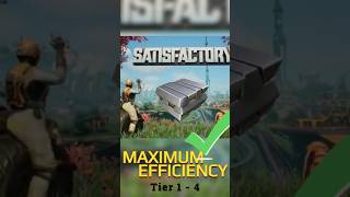 Tier 14 Iron Ingots satisfactory tipsandtricks MaximumEfficency [upl. by Libbie311]