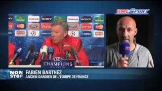 BFM TV  Fabien Barthez rend hommage à Ferguson  0805 [upl. by Gabriello]