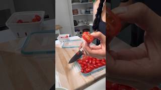 Easy Tip For Cutting Tomatoes [upl. by Atteragram903]