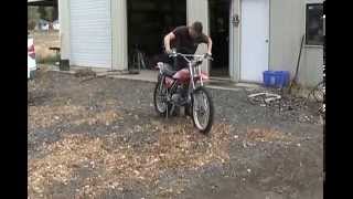 1976 Bultaco Alpina 166 350 running and riding [upl. by Wadleigh]