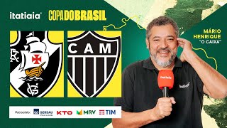 VASCO X ATLÉTICO AO VIVO NA ITATIAIA  REACT DA COPA DO BRASIL 2024 [upl. by Aneetsirhc52]