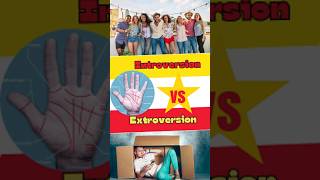 Discover Your Personality Type in 3 Seconds Introversion vs Extroversion Signs palmistry [upl. by Alemac]