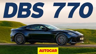 Aston Martin DBS 770 Ultimate review  the best GT car around  Autocar [upl. by Naujid]