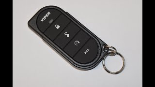 VIPER 7656V Key Fob Battery Replacement  EASY DIY [upl. by Simone]