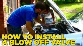 How To Install a Blow Off Valve DIY [upl. by Kieryt]