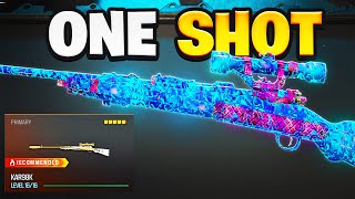 The ONE SHOT KAR98 CLASS SETUP In WARZONE 3😍   Best KAR98k Class Setup Warzone [upl. by Arin354]