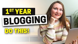 9 Tips for NEW Bloggers What you Need to do Your FIRST YEAR Blogging [upl. by Fuchs]