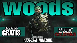 COMO CONSEGUIR A WOODS GRATIS EN WARZONEOPERADORCall of Duty® Modern Warfare® Call of Duty®CW® [upl. by Rinaldo]