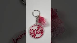 FREE DIY 2024 Graduation Senior Keychain SVG 🎓 graduation cricut freesvgfiles [upl. by Kristan]