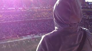 Hail to the Washington Redskins  FedEx Field Stadium  Landover MD 12242011 [upl. by Heaps570]