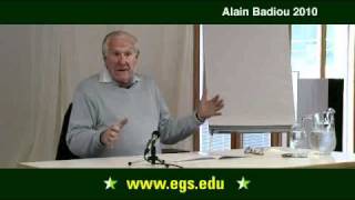 Alain Badiou What is Philosophy Part I 2010 [upl. by Suzie715]