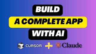 Building The Best Productivity App Using Cursor AI amp Claude Sonnet 35 [upl. by Ahseya]