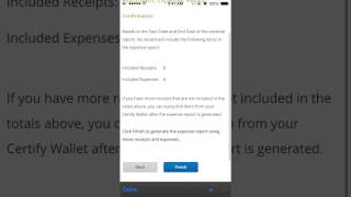 Certify Mobile Auto Expense Report Wizard [upl. by Nosyt]