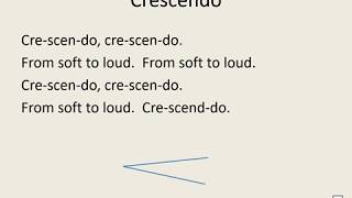 Crescendo Decrescendo [upl. by Nivlem]